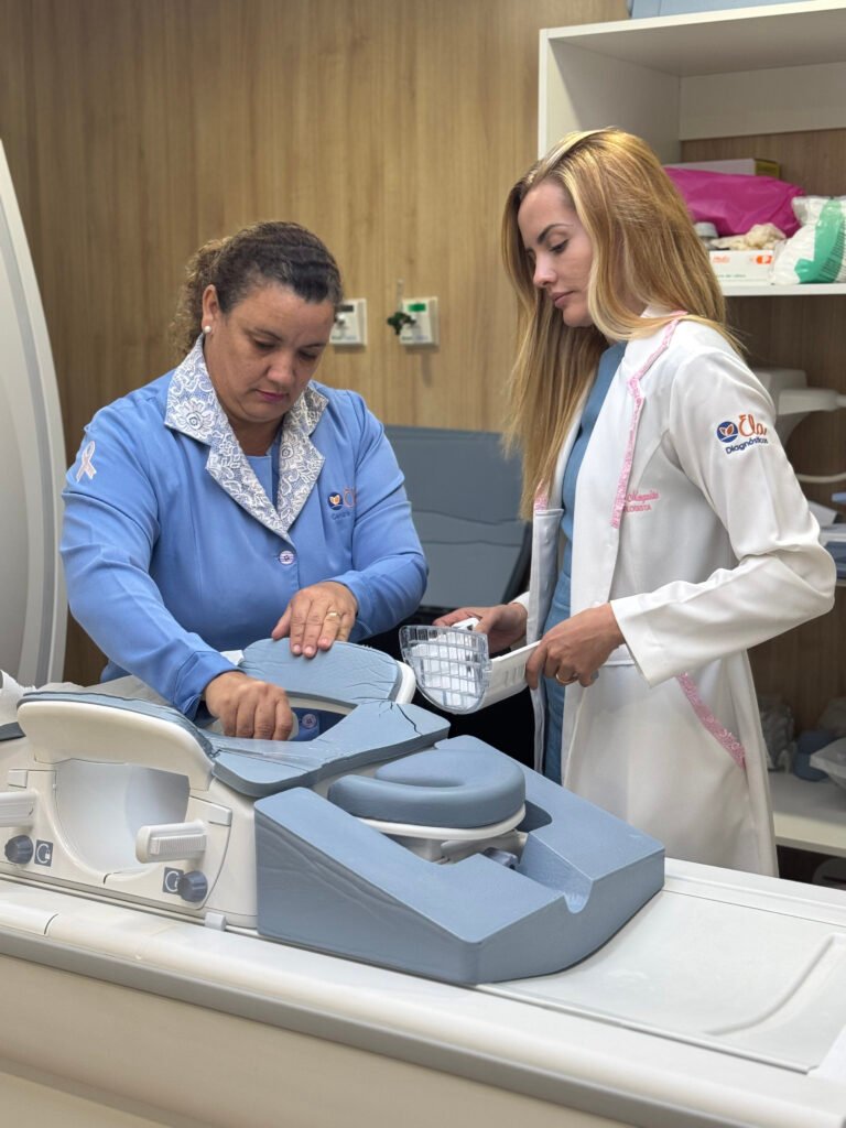 Ambiente preparado do Protocolo Ninar para ressonância infantil sem sedação
